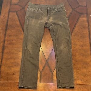 Levi's Men's Slim Fit Black/Brown Jeans